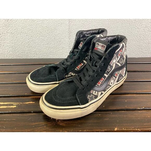 NES Nintendo Controller Vans‎ Shoes High Top Exclusive 721277 Mens 5.5 Womens 7 - Picture 6 of 14